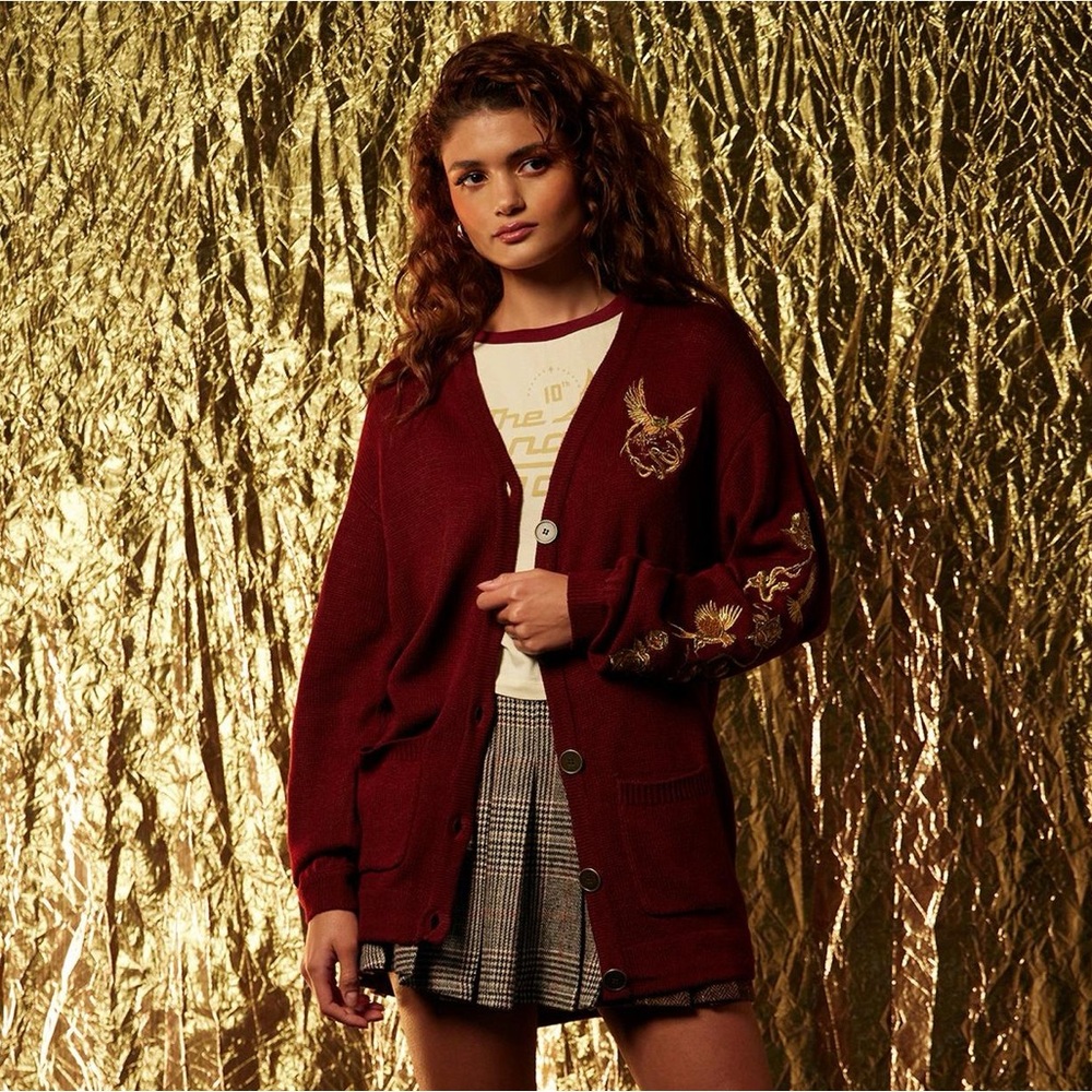 NWT! The Hunger Games: The Ballad Of Songbirds & Snakes Embroidered Cardigan